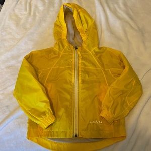 LLBean kids raincoat